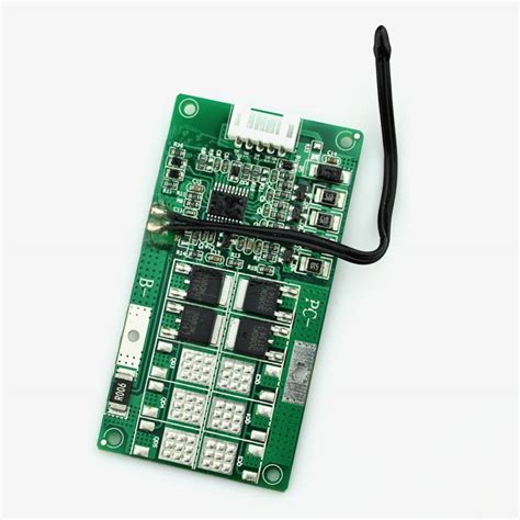 4S 10A Li-ion Battery BMS Module with Connector for 3.7V NMC cells ...