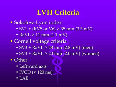 Sokolov Lyon Criteria / Left Ventricular Hypertrophy Wikem : Additional ...