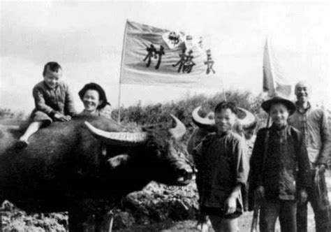 老照片上的1947年土地改革：斗地主，分田地