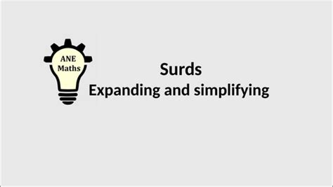 Image result for Expanding Surds Using Grid Method