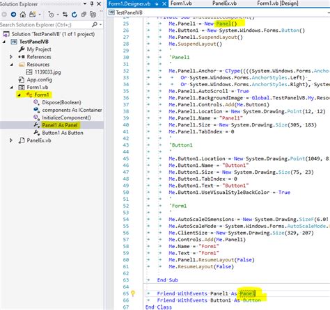How to Show Panel VB.NET 的图像结果