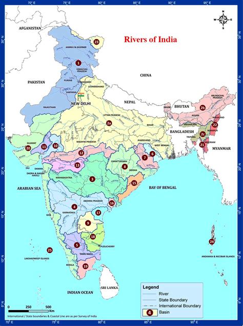 Map Of India With Rivers E068582389da2929370291ddf341851c Major Rivers ...