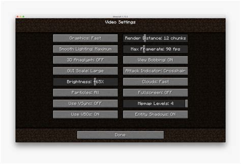 Image result for Minecraft Setting Menu