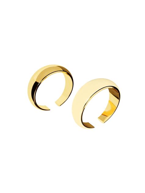 Juicy Snug Earcuff Set - Butter Yellow - MISHO - Earrings