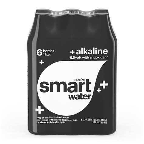 Amazon.com : smartwater alkaline with antioxidant ionized electrolyte ...