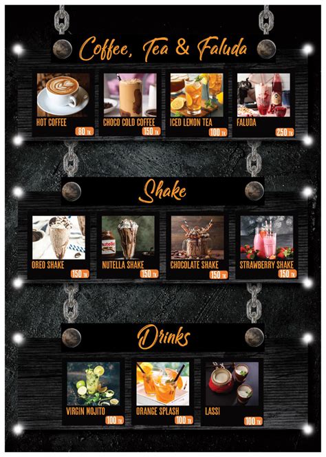 Image result for Front Page Menu Book