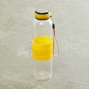 Home Centre Atlantis-Caspian Transparent Borosilicate Bottle- 580 ml ...