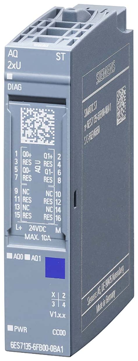 6ES7135-6FB00-0BA1 Siemens | Siemens I/O SYSTEM 750 Series Analogue ...