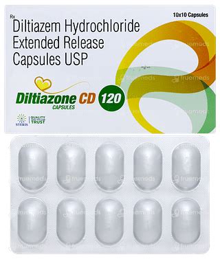 Diltiazone Cd 120 Capsule Er 10 - Uses, Side Effects, Dosage, Price ...