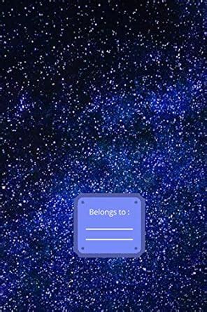 Blue Space Graph Paper Quad Ruled: Graph Notebook 5x5 Squares | Blue ...