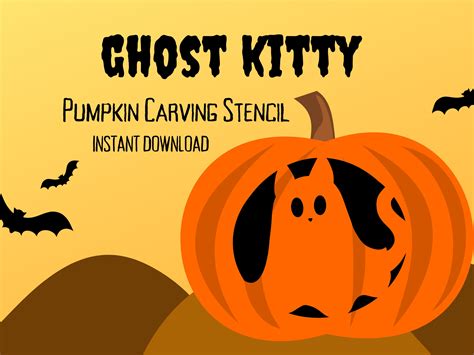 Ghost Pumpkin Stencils Ghost Faces Printable Pumpkin Carving Stencil