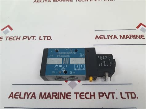 Rexroth Pneumatics 577 208...0 Solenoid Valve – Aeliya Marine Tech