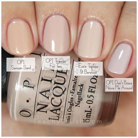 Opi Bubble Bath Vs Samoan Sand at Tia Makowski blog