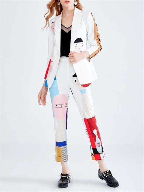 Trevor Printed Bowling Blazer and Pants Set – TrenBee