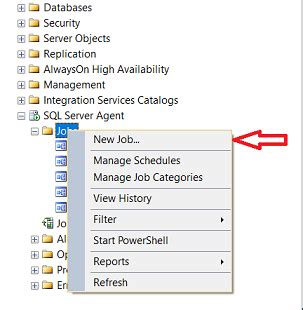 Image result for How to Create SQL Jobs in SQL Server