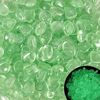 200pc Luminous Stone Glow Stones Glow in The Dark Rocks Outdoor for ...