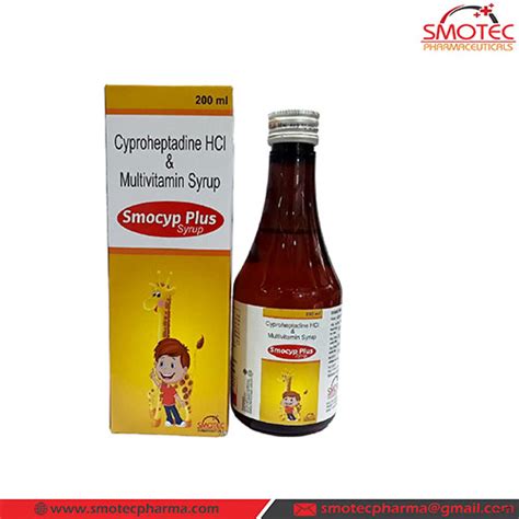 SMOCYP-PLUS SYRUP SMOTEC PHARMACEUTICALS