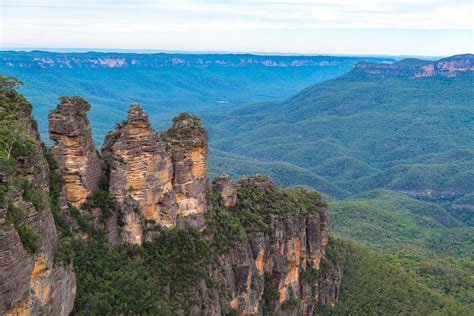 Three Sisters, Great Dividing Range, Blue Mountains National Park ...