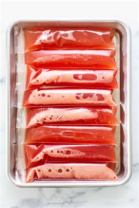 Watermelon Wine Freeze Pops - Fit Foodie Finds