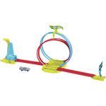 Buy Hot wheels Neon Speeders Track Set, Laser Stunt Slamway With 1 Car ...