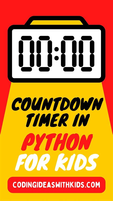 Image result for How to Code a Countdown Timer Easy Python