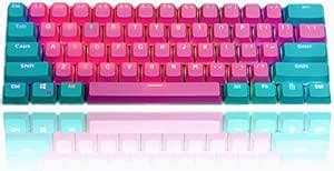 WY Shop Shine-Through Keycaps, 61 Key Layout OEM Profile PBT Thick ...