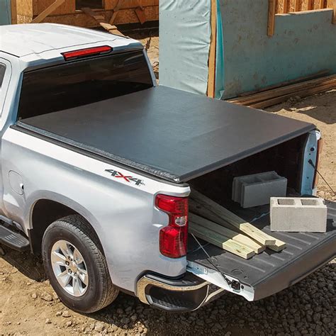 2024 Silverado 2500 | Tonneau Cover | Sport Soft Roll-Up | Black | Standard Bed | 6ft 6in ...