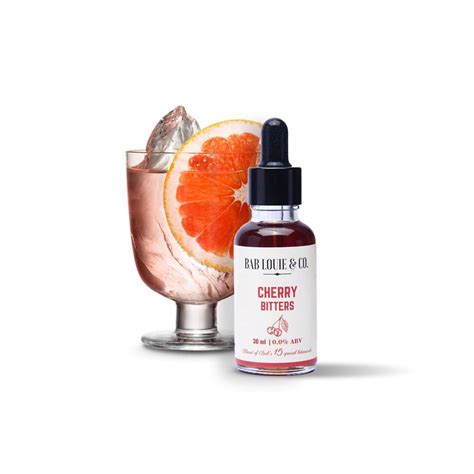 Bab Louie & Co. Cherry Bitters | India's First Non-Alcoholic Craft ...