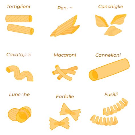 Italian Pasta Types