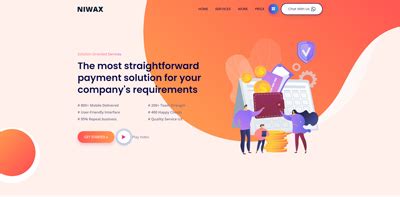Niwax - Web Design & Digital Marketing Agency HTML Template