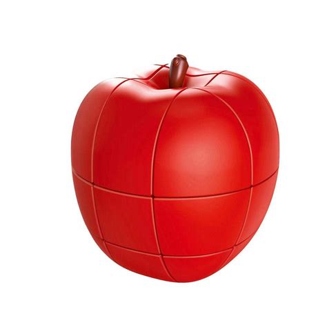 Cubelelo Apple Puzzle | Unique Fruit-Shaped 3D Brain Teaser Toy | Fun ...
