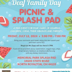 Picnic & Splash Pad , North Royalton Memorial Park, 12 July 2024 ...