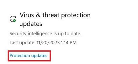 Image result for Update Virus Protection Windows Defender
