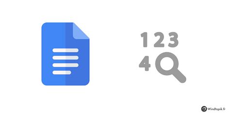 Nombre De Mots Google Docs