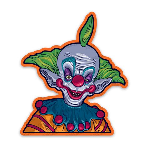 Killer Klowns Shorty Sticker