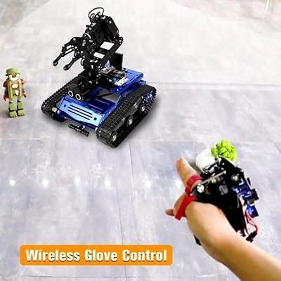 Intelligent Tankbot Track Robot Car with Robotic Arm India | Ubuy