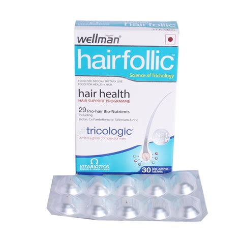 Wellman Hairfollic Tablet | Uses, Side Effects, Price | Apollo Pharmacy