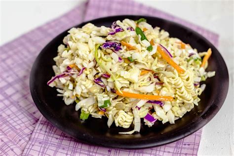 Chinese Coleslaw {AKA Ramen Noodle Cole Slaw}
