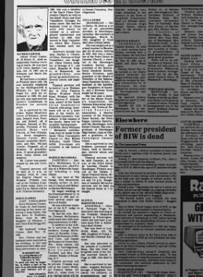 Alfred (Fred) Carter's obituary in Morning Sentinel, Waterville, Maine ...