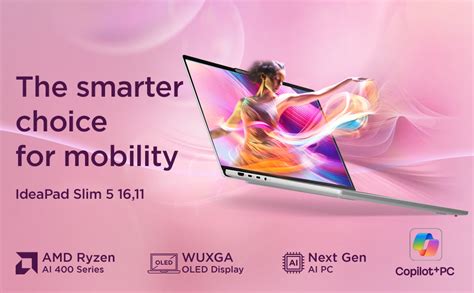 Lenovo IdeaPad Slim 5 AMD Ryzen AI 7 445 (16GB RAM/512GB SSD/16 (40.6cm ...