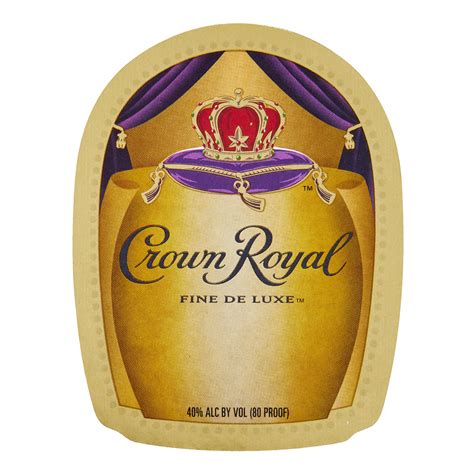 CROWN ROYAL DELUXE CLASSIC BOTTLE LABEL – Crown Royal USA E-Comm