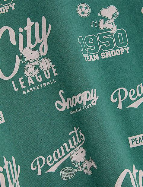 Buy Pure Cotton Snoopy™ Print Pyjamas (6-16 Yrs) at Marks & Spencer