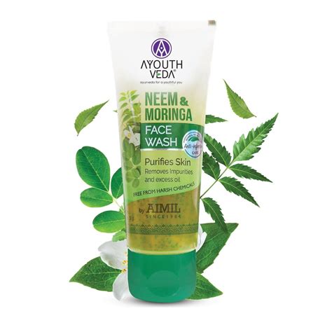 Neem and Moringa Face Wash (Set Of 2, 50g each) – Ayouthveda