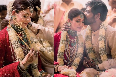 Nayanthara-Vignesh Wedding Photos: शादी के बंधन में बंधे नयनतारा और ...