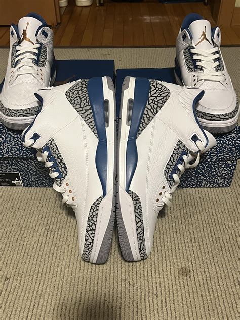 Jordan 3 Wizards DGC Batch Rep vs. Retail : r/repbudgetsneakers