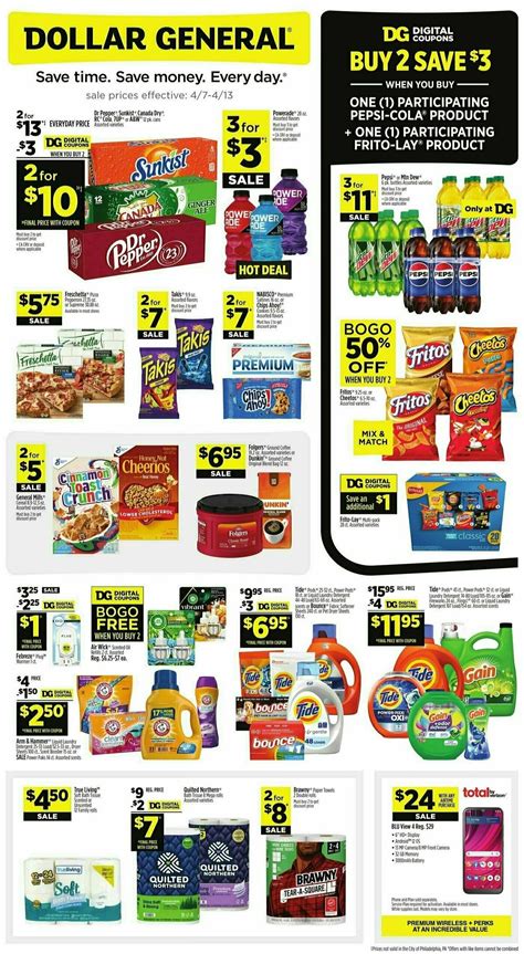 Dollar General Weekly Ads and Circulars from April 7