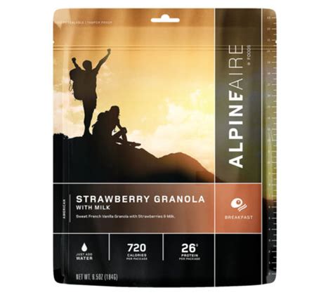 AlpineAire Foods Strawberry Granola with Milk Freeze | Ubuy India