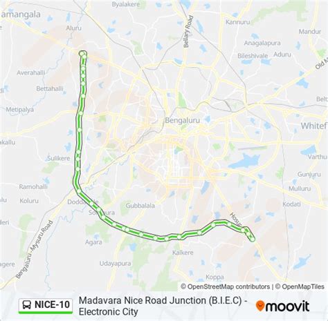 nice10 Route: Schedules, Stops & Maps - Electronic City (Updated)