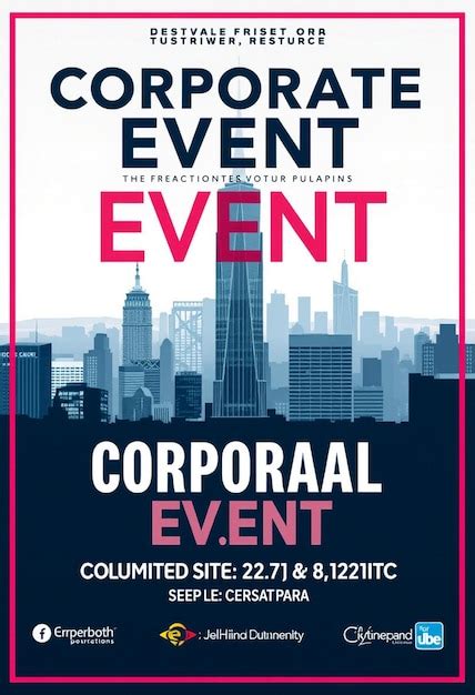 Corporate Event Poster 的图像结果