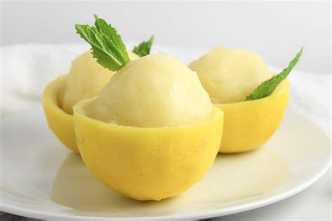 Lemon Sorbet Recipe | Gluten Free Goddess Recipes